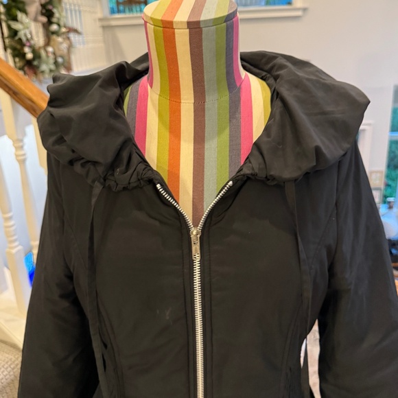 Long fall/winter coat, Ryu, Size S, Black - Picture 2 of 11